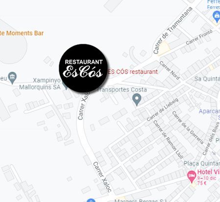 Donde queda Es Cos Restaurant?