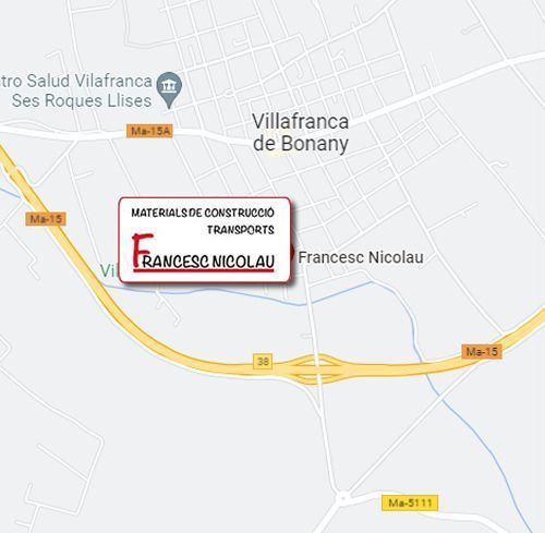 Materiales construccion Vilafranca